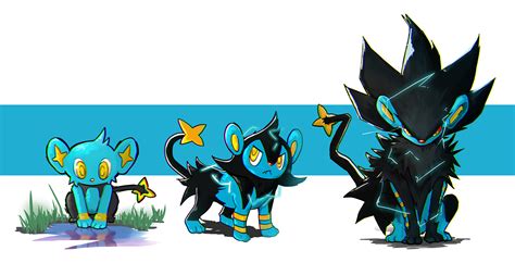 luxray evolution|Luxray .